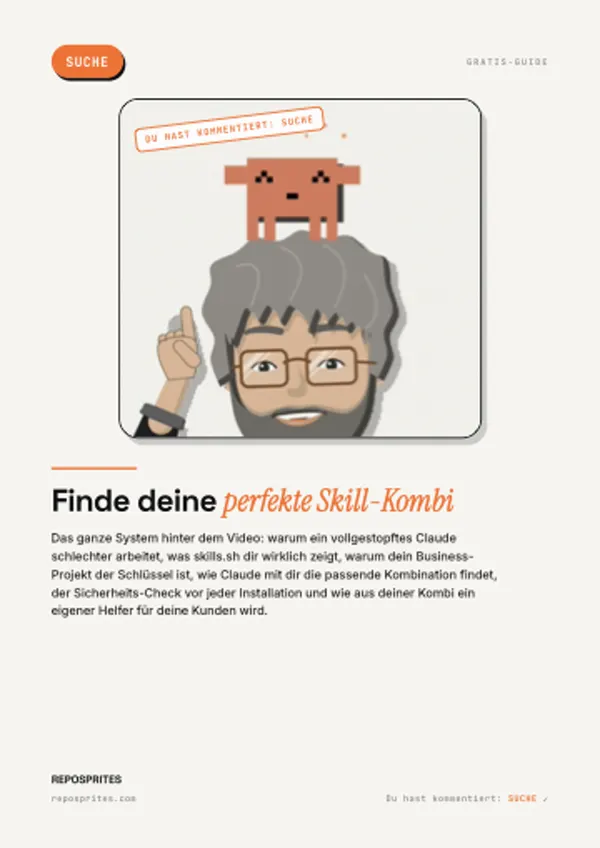 PDF-Cover: Finde deine perfekte Skill-Kombi