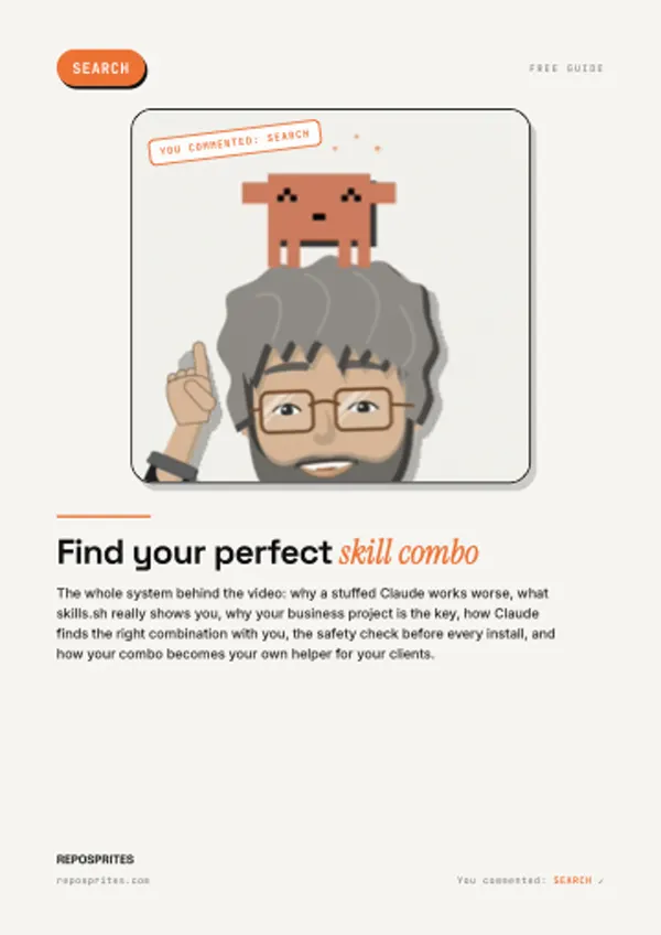 PDF cover: Find your perfect skill combo